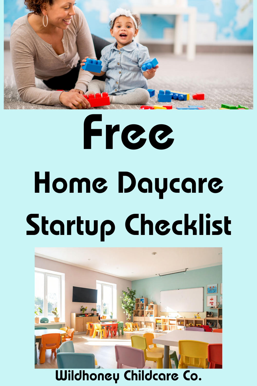Home Daycare Startup Checklist Freebie